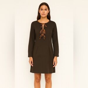 SHEIN Black Long Sleeve Dress